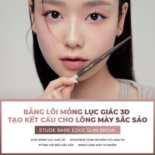 Chì Kẻ Mày ETUDE Bare Edge Slim Brow 5 màu