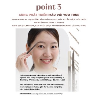 Chì Kẻ Mày ETUDE Bare Edge Slim Brow 5 màu