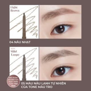 Chì Kẻ Mày ETUDE Bare Edge Slim Brow 5 màu