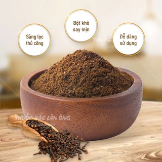 Bột đinh hương 100g, gia vị nấu ăn, hương thơm nồng nàn, kích thích vị giác