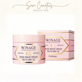 Kem Dưỡng Trắng Da Chống Lão Hoá Ốc Sên Coreana Winage Snail Magic Cream mẫu mới