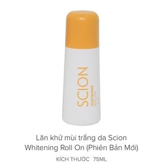 Lăn Ngăn Mùi Scion Pure White Roll On 75ml