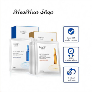 Mặt nạ tinh chất dưỡng da Image Beauty Niacinamide Thu nhỏ lỗ chân lông, Dưỡng ẩm Hyaluronic Acid Ampoule