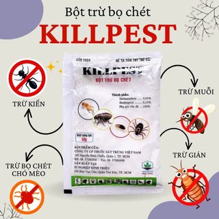 Combo 5 gói Bột trừ kiến, bọ chét Killpest - Green City