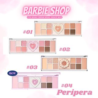 Bảng Phấn Mắt 11 Ô Peripera All Take Mood Like Palette [01 - 02 - 03 - 04] - Bảng Màu Mắt PERIPERA