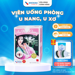 Viên uống u xơ tử cung, u nang buồng trứng an phụ khang plus giúp giảm triệu trứng u xơ, u nang cho nữ