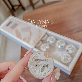 Set gel vẽ nổi qingyou 12 màu