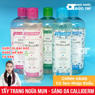 Nước Tẩy trang Calliderm Eau Micellaire Nhập Khẩu Pháp