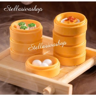 Charm slime- Dimsum/ trang trí điện thoại/ decor ốp lưng