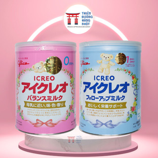 TPBS Dinh Dưỡng Glico Icreo số 0 và số 9 Nhật Bản 820g giúp trẻ hấp thụ dinh dưỡng và tiêu hóa tốt hơn