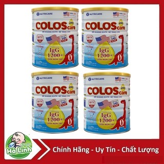 Combo 4 lon Sữa ColosCare 0+ 800g [Date 2026]