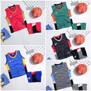 Bộ quần áo bóng rổ trẻ em Jumper chất thun mè siêu mát [ SP45 ]