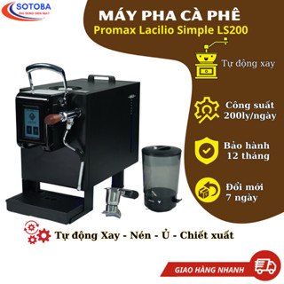 Máy pha cà phê Promax Lacilio Simple LS200 - Sự lựa chọn hoàn hảo cho tín đồ cà phê, công suất 1200w bảo hành 12 tháng