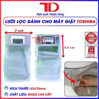Lưới lọc dành cho máy giặt Toshiba 8kg, túi lọc cặn bẩn và lọc sơ vải - Điện Lạnh Thuận Dung