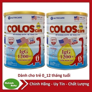 Combo 2 Lon Sữa Coloscare số 0 800g [Date mới nhất]