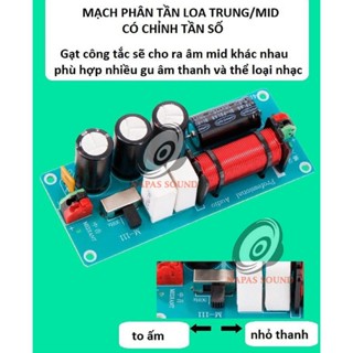 PHÂN TẦN LOA MID TĂNG THÊM LỜI - M111 CÔNG SUẤT LỚN - GIÁ 1 CÁI - PHÂN TẦN CHO LOA TRUNG