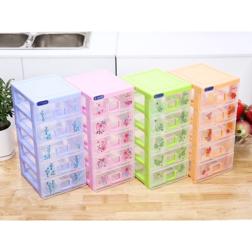 Tủ nhựa mini Tomi- S 5ngăn nhựa Duy Tân