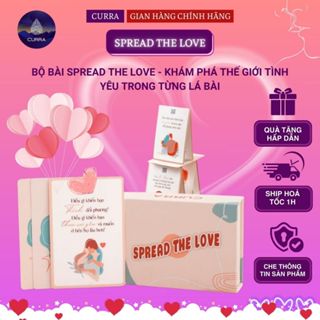 Bộ Bài Tình Yêu Thấu Hiểu Cảm Xúc Hâm Nóng Tình Cảm Cặp Đôi Spread The Love Curra 55 Lá Hộp Cứng Đẹp