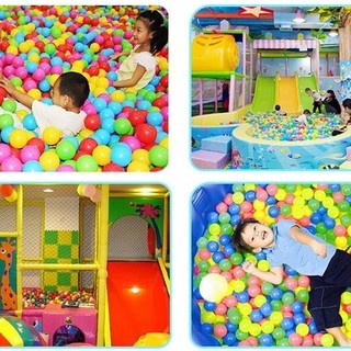 150 bóng Hola nhựa HDPE an toàn cho bé -  Combo 150 quả bóng nhựa mềm cho bé