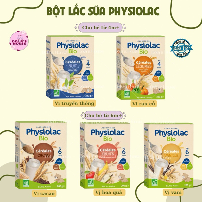 BỘT LẮC SỮA PHYSIOLAC