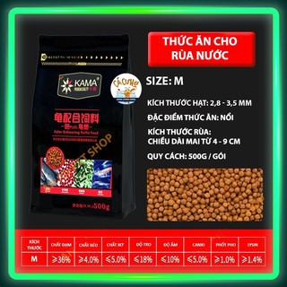 Cám KAMA Đỏ, Cám Rùa KAMA Xanh, Thức ăn Rùa Nước (Hàng Công Ty)