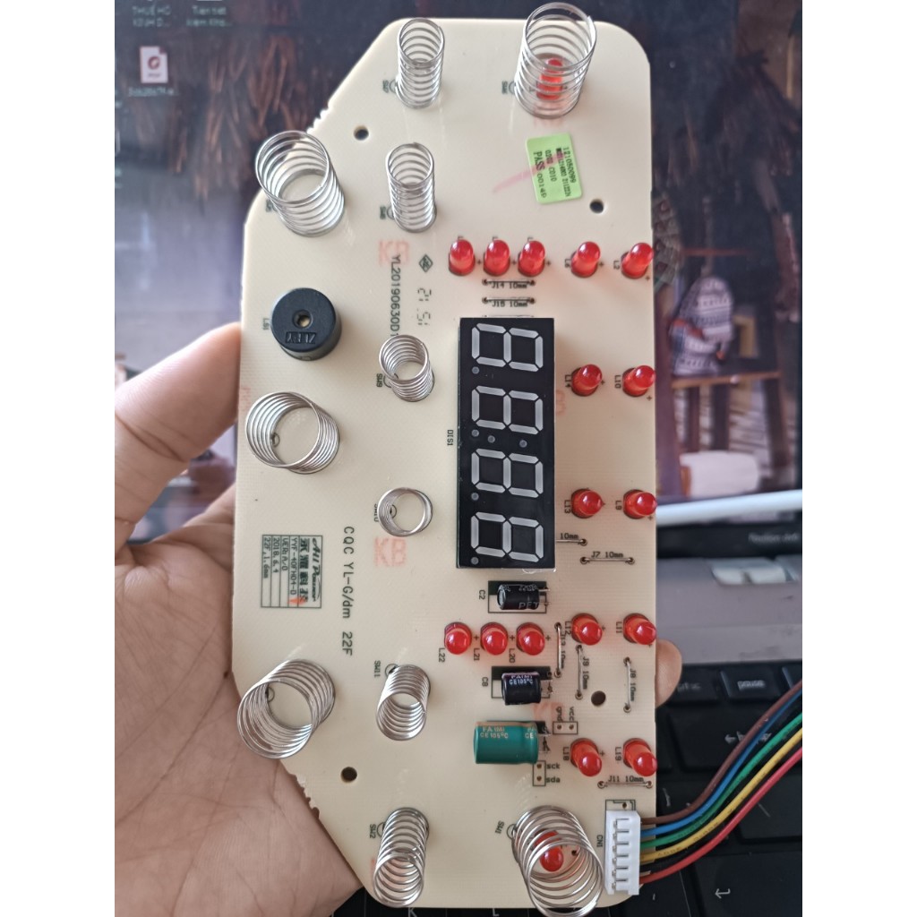 Mạch điều khiển nồi cơm cao tần Kangaroo KG599N, mạch điều khiển 6 dây, chính hãng có bảo hành
