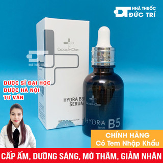 GoodnDoc Hydra B5 Serum 30ml Tinh chất cấp ẩm, dưỡng sáng da, mờ thâm, giảm nhăn