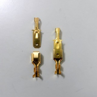 Bộ đầu cos đồng 6.3mm túi 50 bộ