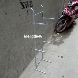 Giá móc treo ban công 3 tầng chậu trồng hoa trồng cây rau thông minh ban công, hàng rào