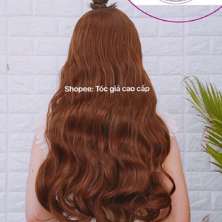 Tóc giả kẹp u xoăn dợn dài - mã ku012
