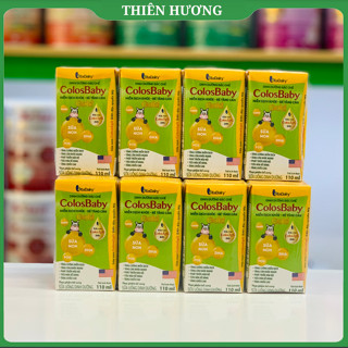 [1 THÙNG 48 HỘP] Sữa Pha Sẵn ColosBaby Cho Bé Trên 1 Tuổi - Miễn Dịch Khỏe, Bé Tăng Cân 110ML
