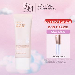 Kem Nền Mỏng Nhẹ Tự Nhiên Lâu Trôi BOM BB Cream SPF 50 PA +++ 40ml