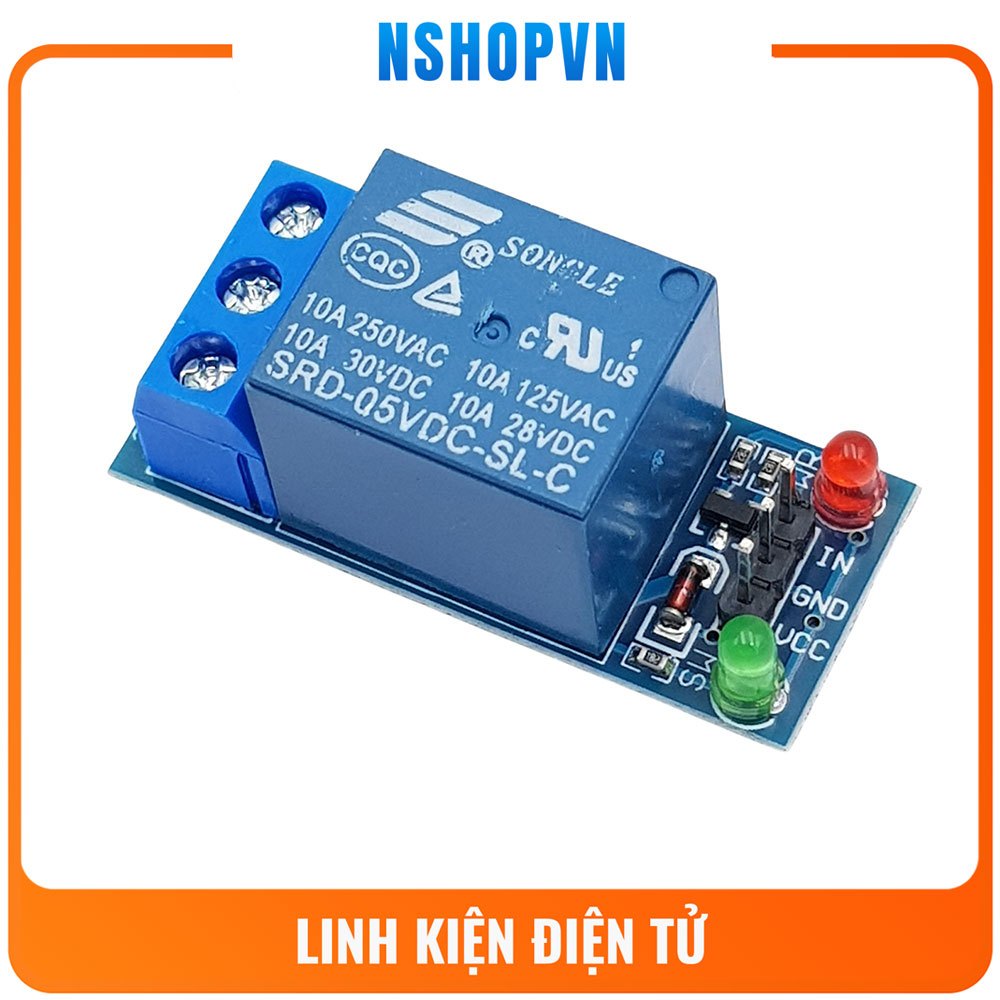 Module 1 Relay Kích Mức Thấp 5VDC
