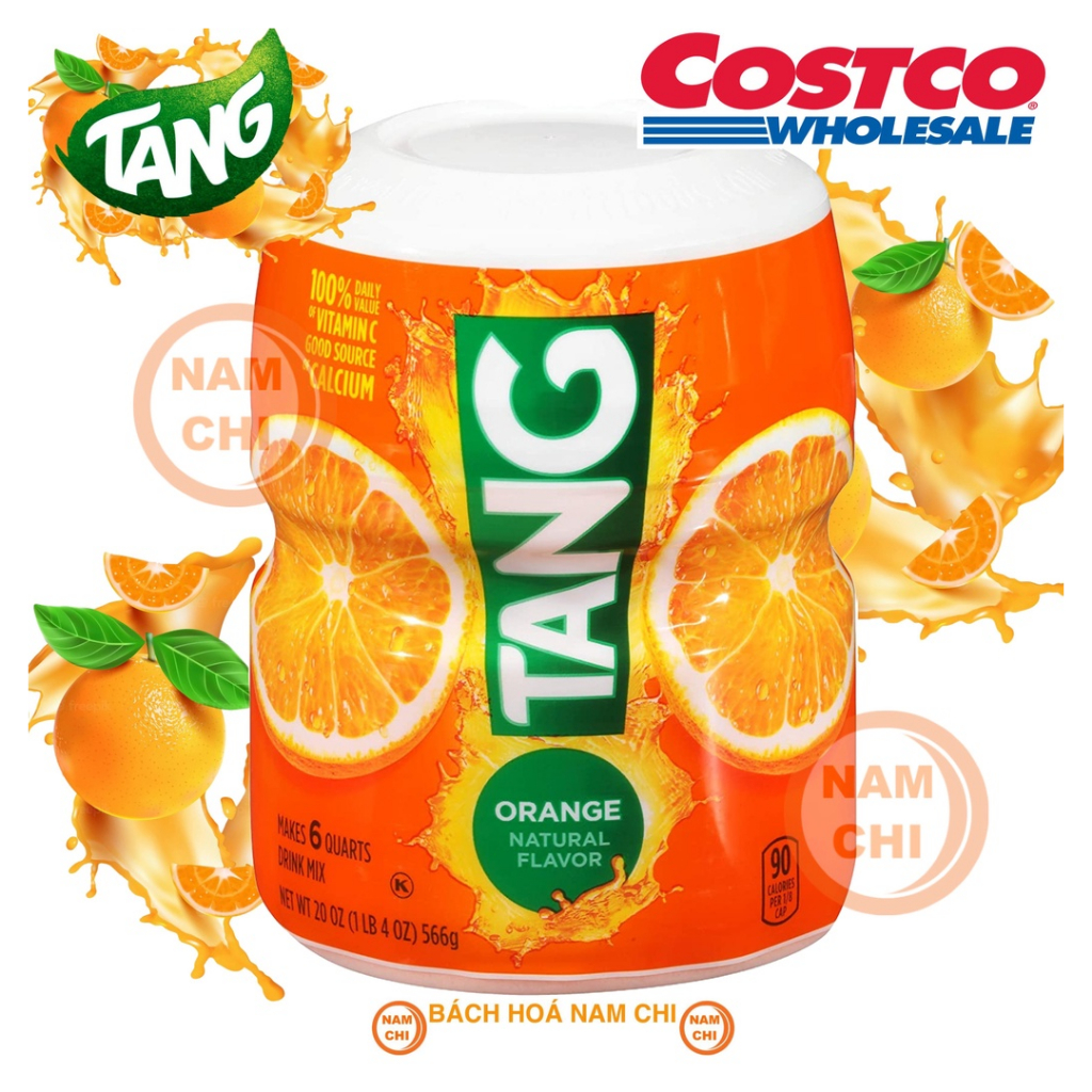 [SIZE NHỎ] Bột Pha Nước CAM TANG 566g - Mỹ