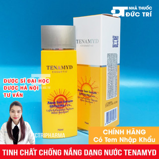 Tinh chất chống nắng dạng nước Aqua Sun Serum SPF50/PA+++ TENAMYD 70ml