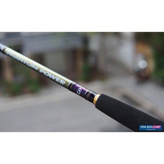 Cần Lure Daiwa 17 Phantom Power SD | 2 Khúc - Khoen Fuji Alconite chân K, Tải Mồi Max 100g