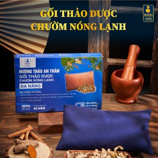 Gối Thảo Dược Chườm Nóng Lạnh Đa Năng Hoàng Uyển