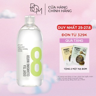 Nước Tẩy Trang Làm Sạch Da Không Chứa Cồn BOM Eight Tea 500ml