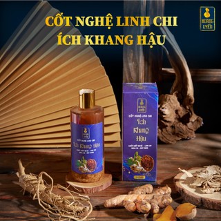 Cốt Nghệ Linh Chi Ích Khang Hậu Hoàng Uyển Giúp Dưỡng Ẩm Da Thư Giãn Cho Mẹ Sau Sinh Chai 300ml
