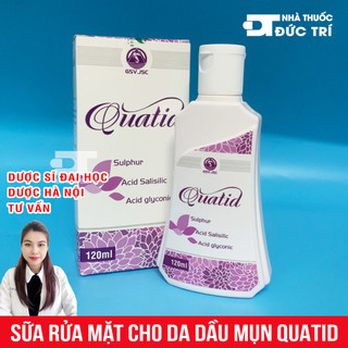 Sữa rửa mặt quatid gsv cho da dầu mụn 120ml