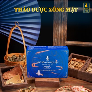 Thảo Dược Xông Mặt Hoàng Uyển Giúp Giảm Mụn, Thư Giãn Cho Da Hộp 10 Set