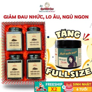 Muối ngâm chân cổ truyền (độc quyền công thức) giảm đau mỏi cơ, khớp, căng thẳng, ngủ ngon QUÊ MỘT CỤC 500g - handmade