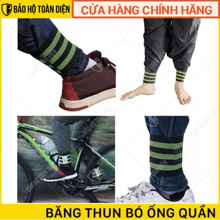 Thun bó ống quần Hàn Quốc, bo quần. Có phản quang đi phượt, đi xe máy