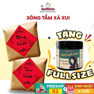 Xông tất niên, tắm tất niên thảo dược xả xui, thanh tẩy nhà cửa; cơ thể; gia tăng vượng khí; tài lộc may mắn Quê Một Cục