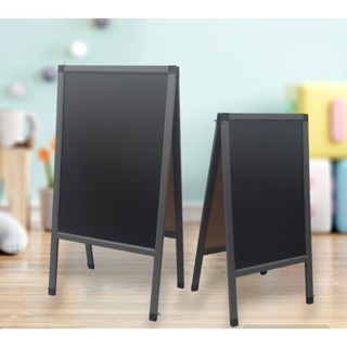 Bảng Menu gỗ viết bút dạ quang 2 mặt hoặc viết phấn