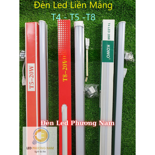 [COMBO 2 ]  Bộ Đèn Led Liền Máng 1m2 [T4 - T5 - T8] - [KOWO]