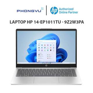 Laptop HP 14-ep1011TU - 9Z2W3PA (Core 5 120U/RAM 16GB/512GB SSD/ Windows 11) - Bảo hành 12 tháng