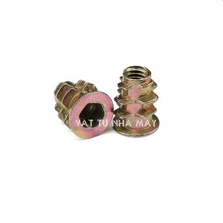 Ốc cấy gỗ m5, tán khế 5ly túi 100 con