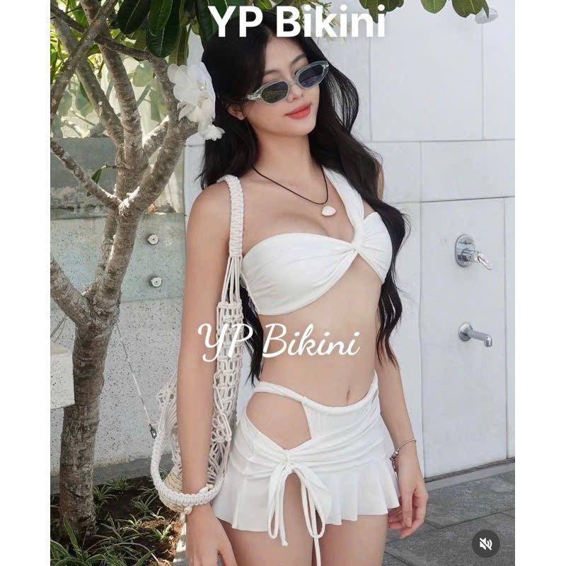 Bikini 2 mảnh đồ bơi áo tắm chéo vai quần khoe Mông .HÌNH Thật ( sẵn hàng - hỏa tốc) | BigBuy360 - bigbuy360.vn