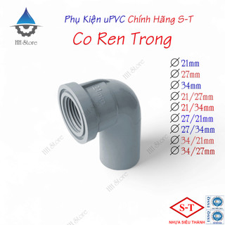 Co răng trong, co ren trong phi 21, 27, 34, 21/27, 21/34, 27/21, 27/34, 34/21, 34/27. hàng chính hãng nhựa siêu thành